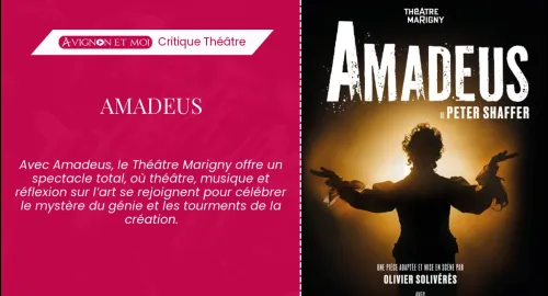 Critique théâtre : Amadeus