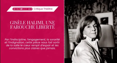 Critique théâtre : Gisèle Halimi, une farouche liberté