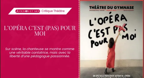Critique théâtre : L’opéra c’est (pas) pour moi