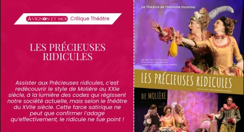 Critique théâtre : Les précieuses ridicules