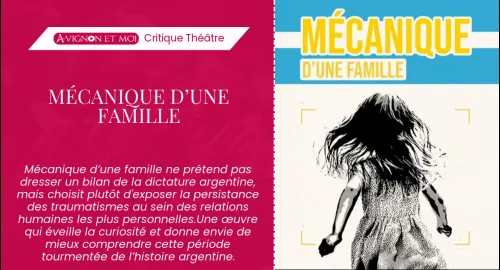 Critique théâtre : Mécanique d’une famille