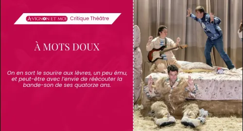Critique théâtre : À mots doux