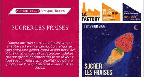 Critique théâtre : Sucrer les fraises