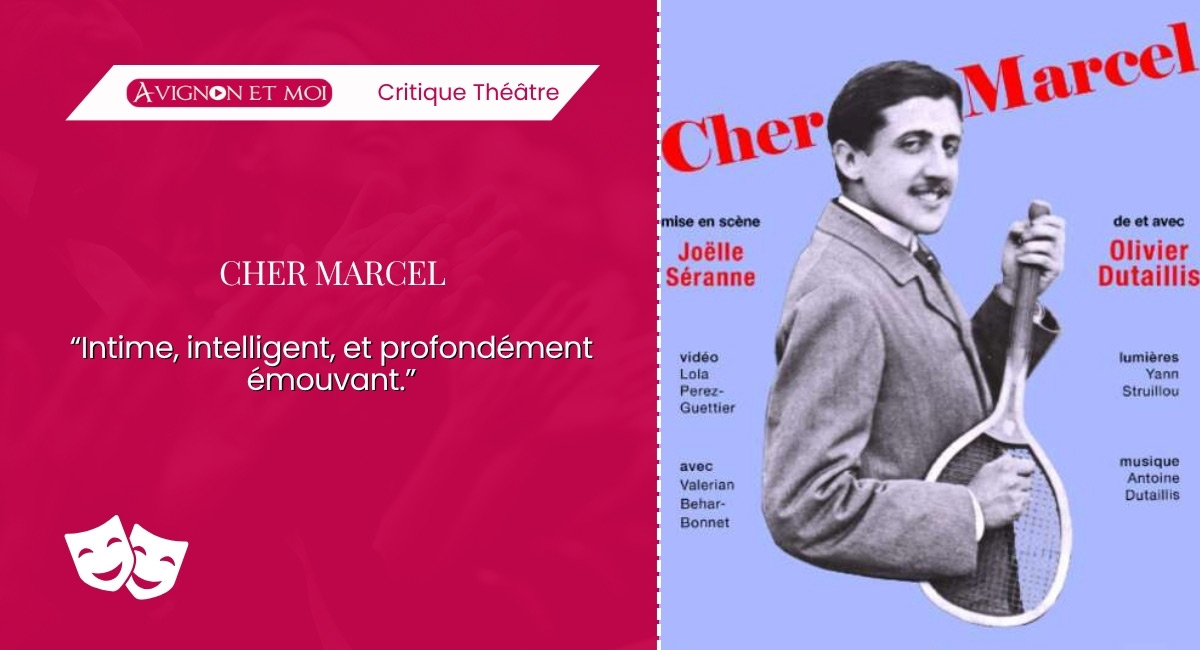 Cher Marcel : Théâtre