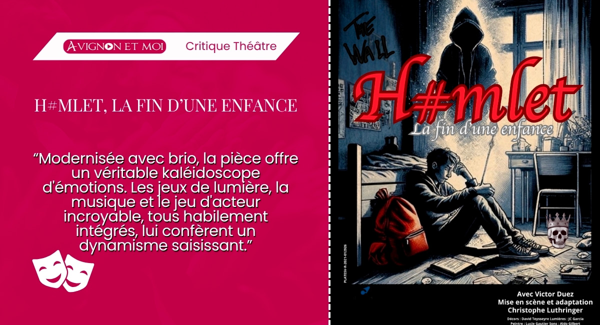 Hamlet, la fin d'une enfance Théâtre