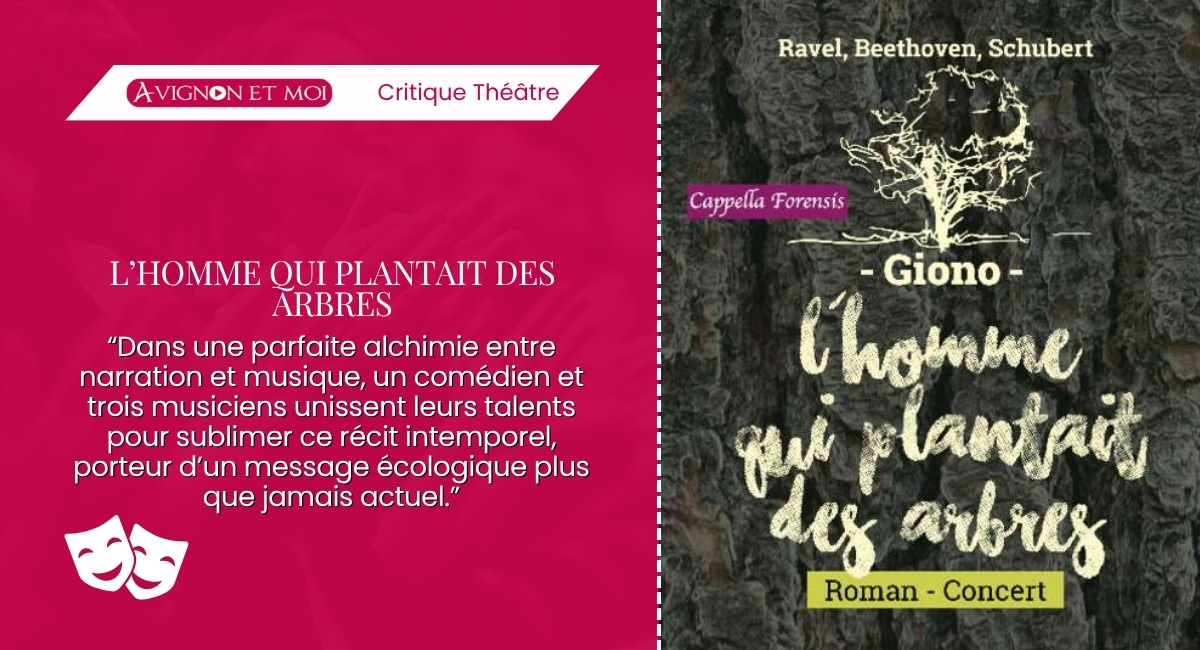 L’Homme qui plantait des arbres : Théâtre