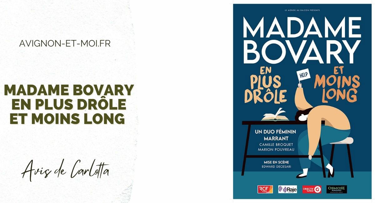 Madame Bovary en plus drôle et moins long  - Théâtre - Critique
