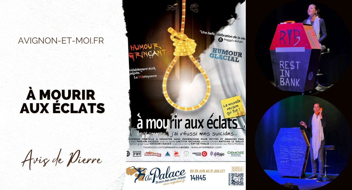 À mourir aux éclats - Théâtre - Critique